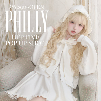 PHILLY POPUP SHOP HEPFIVEにて開催！
