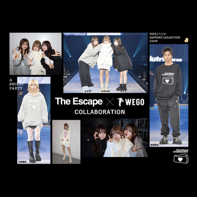 The Escape×WEGOとのコラボレーションが決定！