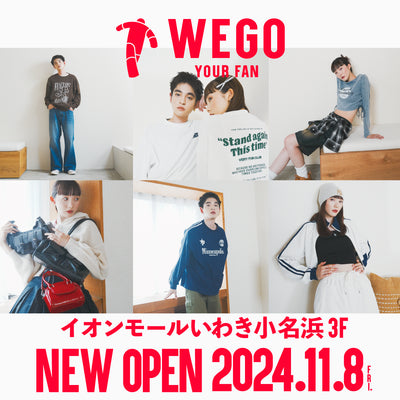 WEGOイオンモールいわき小名浜店がOPEN!