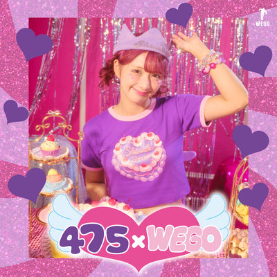 ※6/16(月)追記 しなこちゃん×WEGO第2弾アイテム販売決定！！テーマは475エンジェルパーティー🌟