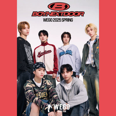 WEGO 2025 SPRING & SUMMER ビジュアルモデルに6人組ボーイグループ「BOYNEXTDOOR」が就任！