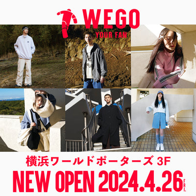 WEGO&WEGOVINTAGEワールドポーターズが2店舗同時オープン