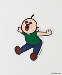 パンパンくんの日常×WEGOコラボステッカー
