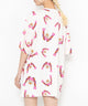 NAOMIﾁｬﾝ総柄Tｼｬﾂ