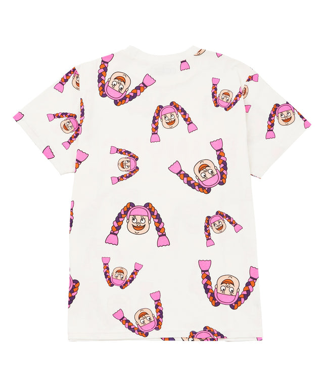 NAOMIﾁｬﾝ総柄Tｼｬﾂ