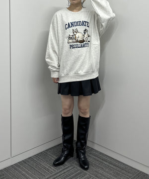 グレー モデル:165cm Lサイズ着用