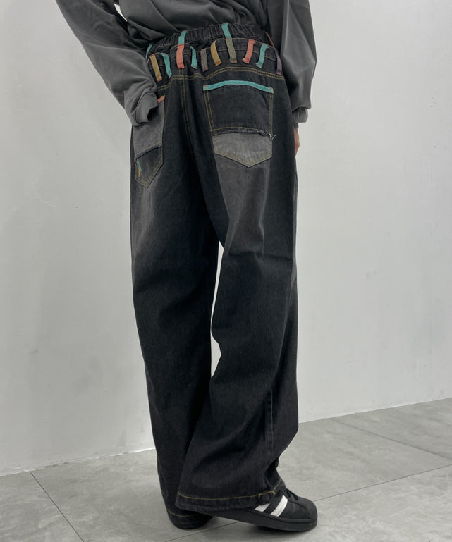 デニムブラックソノタ  モデル：175cm L着用