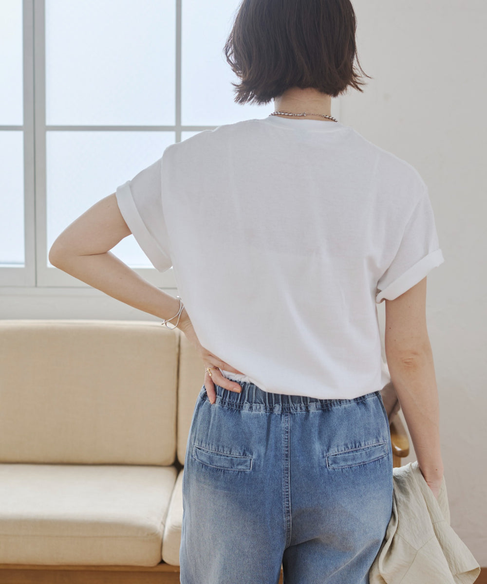 カレッジロゴプリントTee