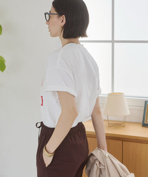 カレッジロゴプリントTee