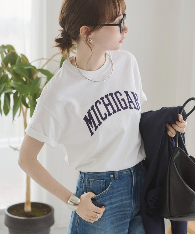カレッジロゴプリントTee