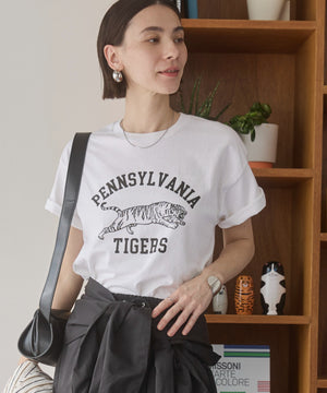 カレッジロゴプリントTee