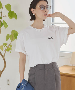 カレッジロゴプリントTee
