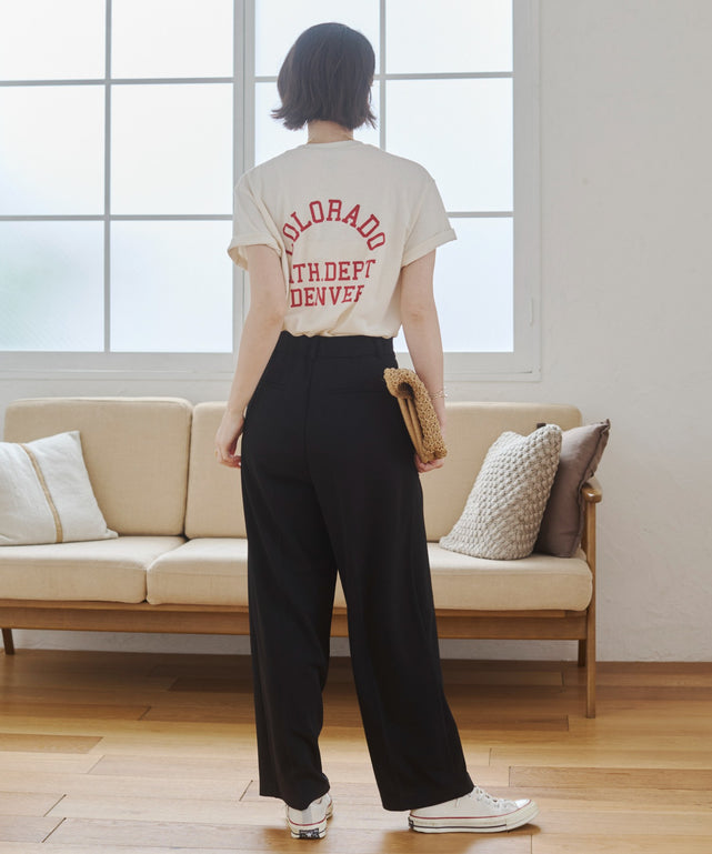 カレッジロゴプリントTee
