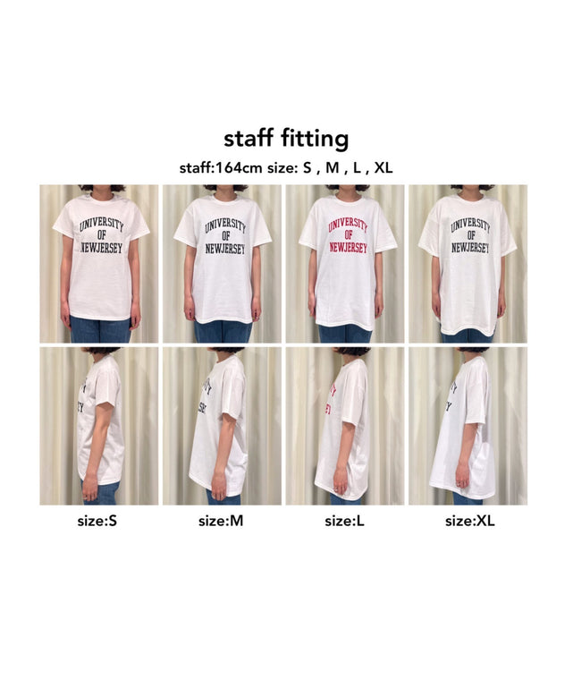カレッジロゴプリントTee