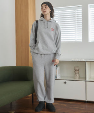 ワンポイント刺繍スウェットパンツ