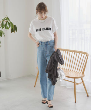 ストレートデニムパンツ