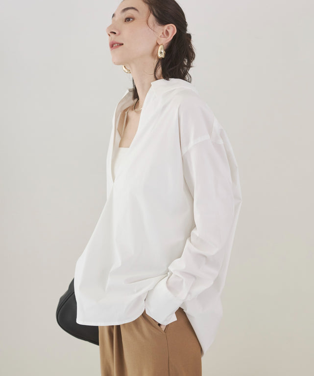 スキッパーシャツ