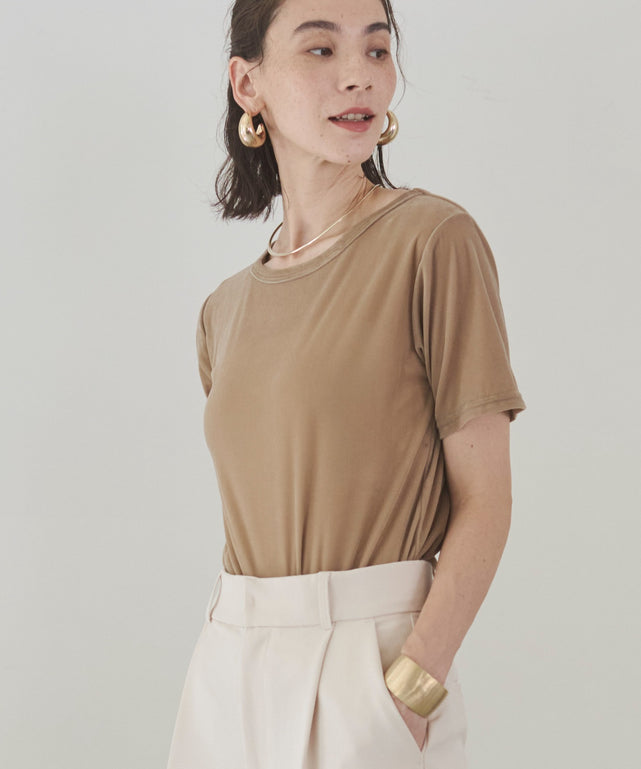 シアーベロアTシャツ
