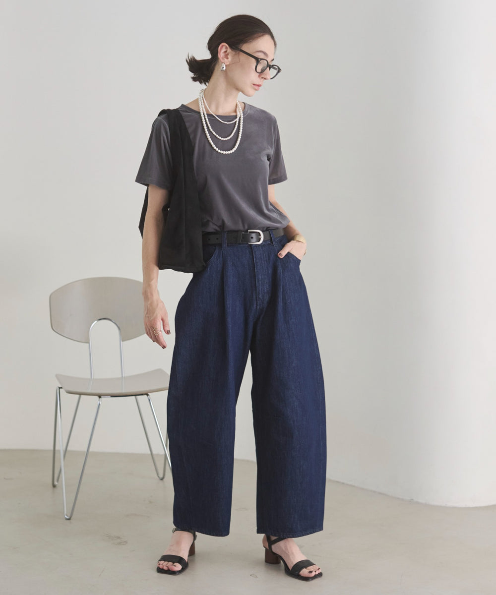 シアーベロアTシャツ