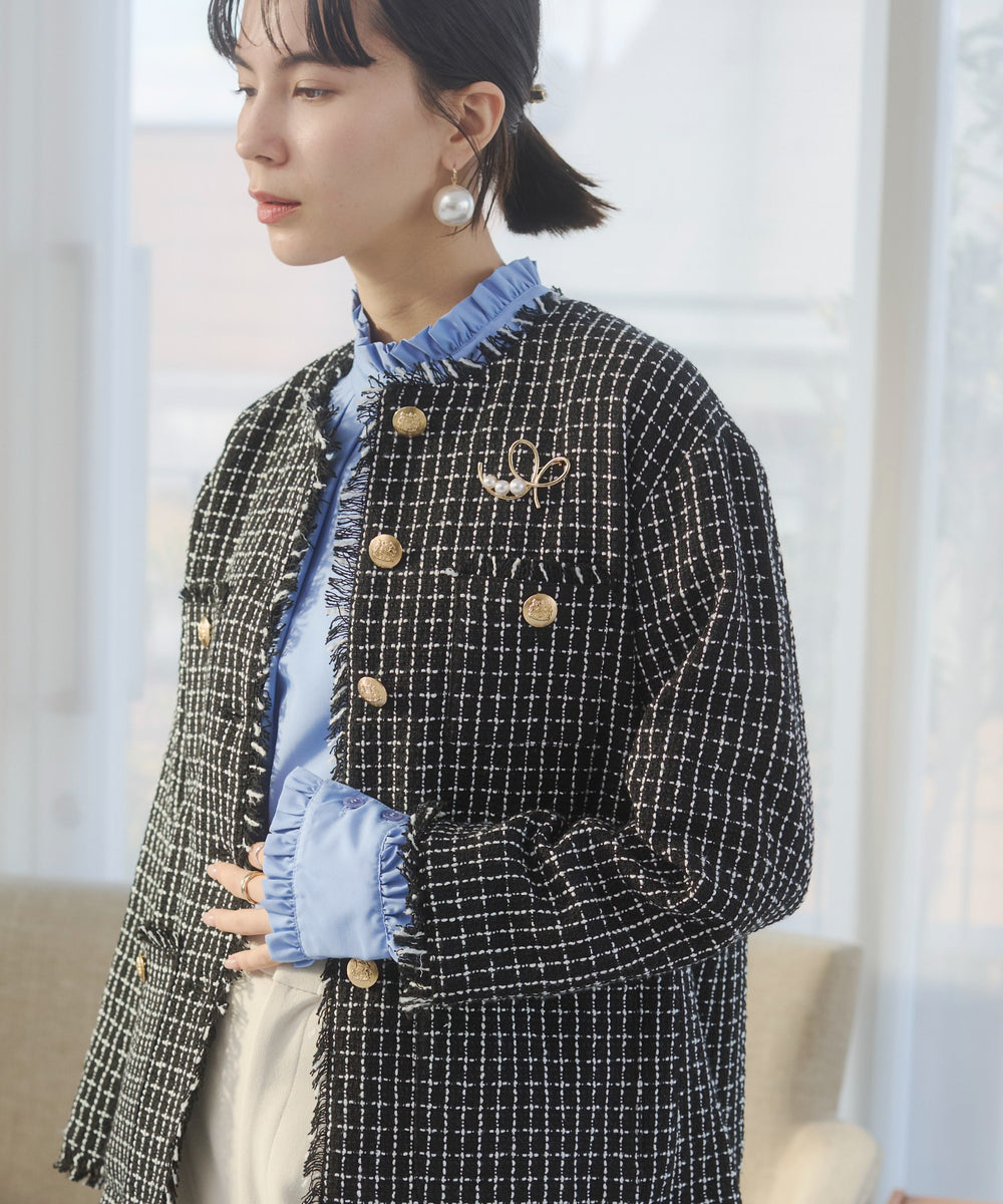 ツイードジャケット
