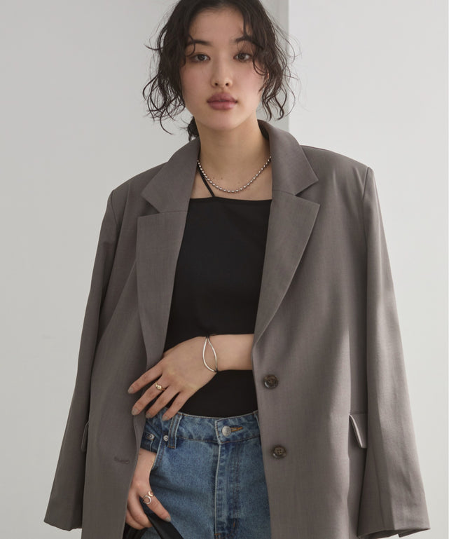 ストラップカップ付きベアキャミソール