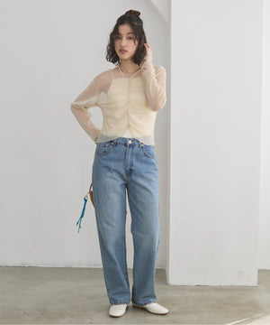 ストラップカップ付きベアキャミソール