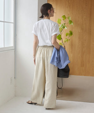 model:168cm　ホワイトアイボリー