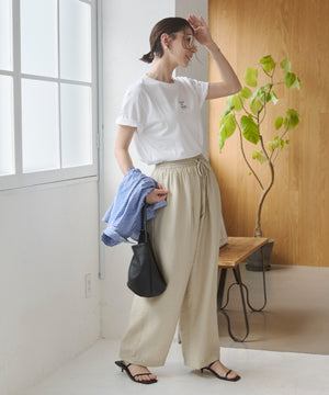 model:168cm　ホワイトアイボリー