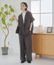 model:168cm　チャコール