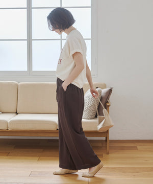 model:168cm ブラウン