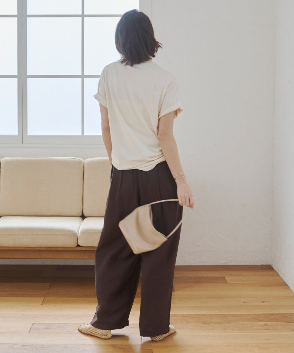 model:168cm ブラウン