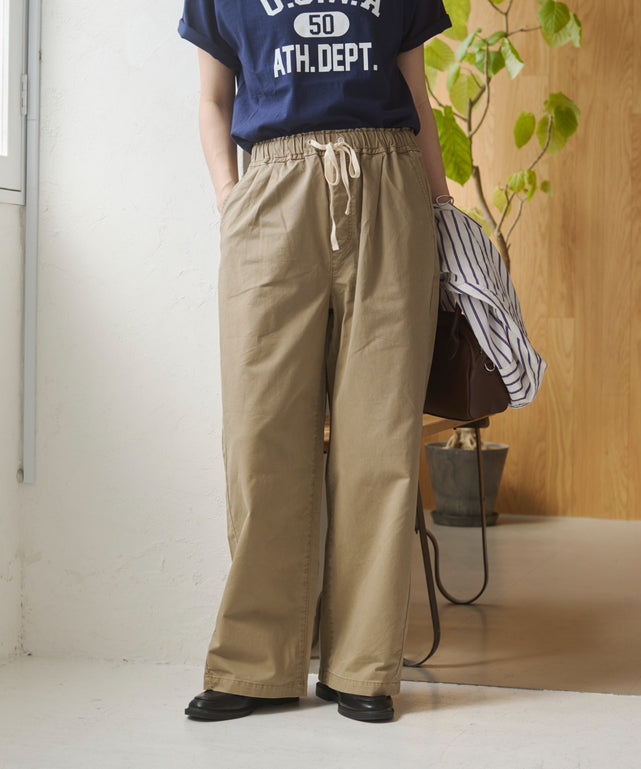 ツイルイージーパンツ/model:168㎝　着用サイズ:M