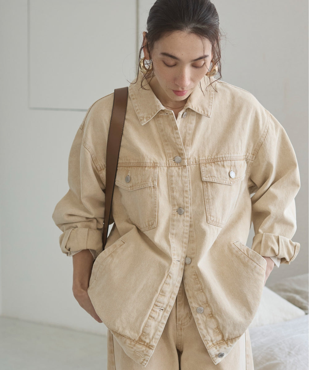 オーバーサイズデニムジャケット
