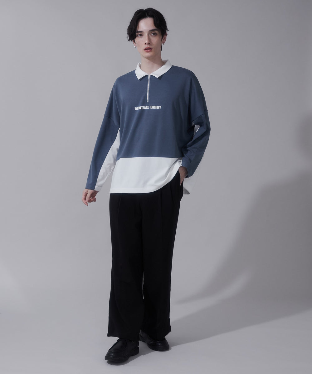 ブルー モデル：180cm L着用