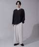 チャコール　モデル180cm　L着用