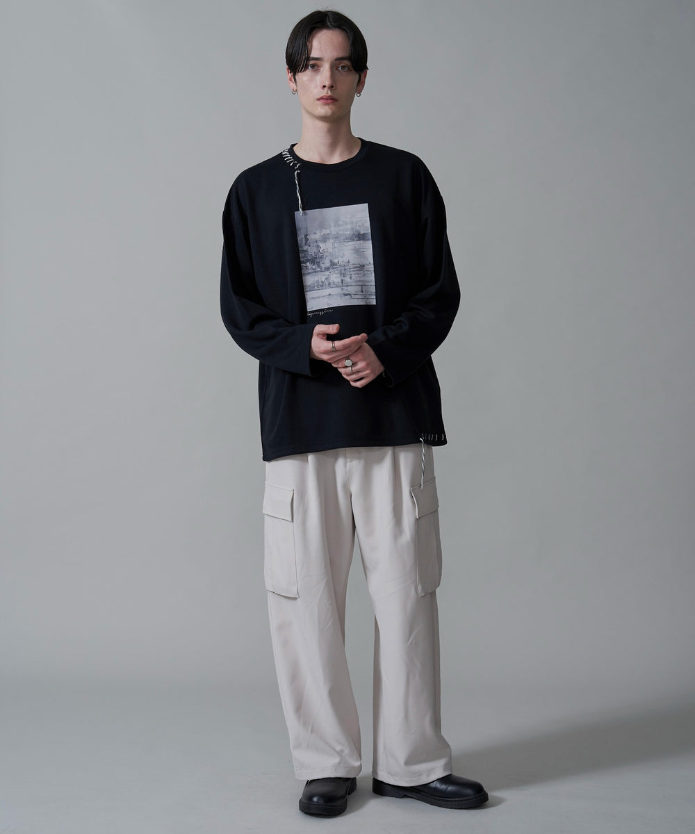 ブラック　モデル：180㎝　L着用
