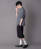 ブラックチェック1 モデル：180cm L着用