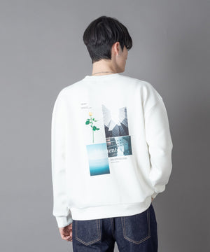 ホワイト モデル：180㎝　L着用