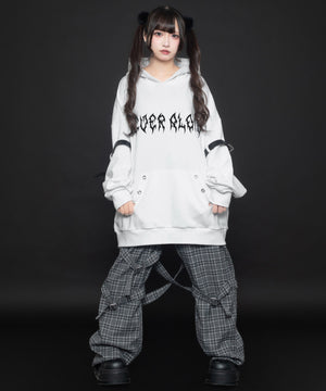 ブラックチェック モデル:150cm M着用