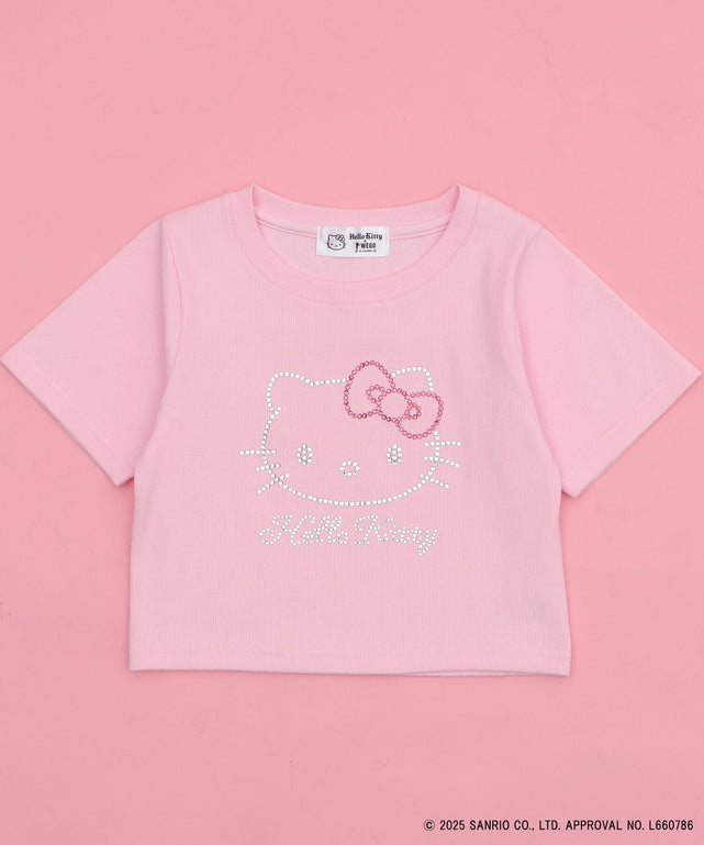 HELLOKITTYコラボリブちびT/ピンク