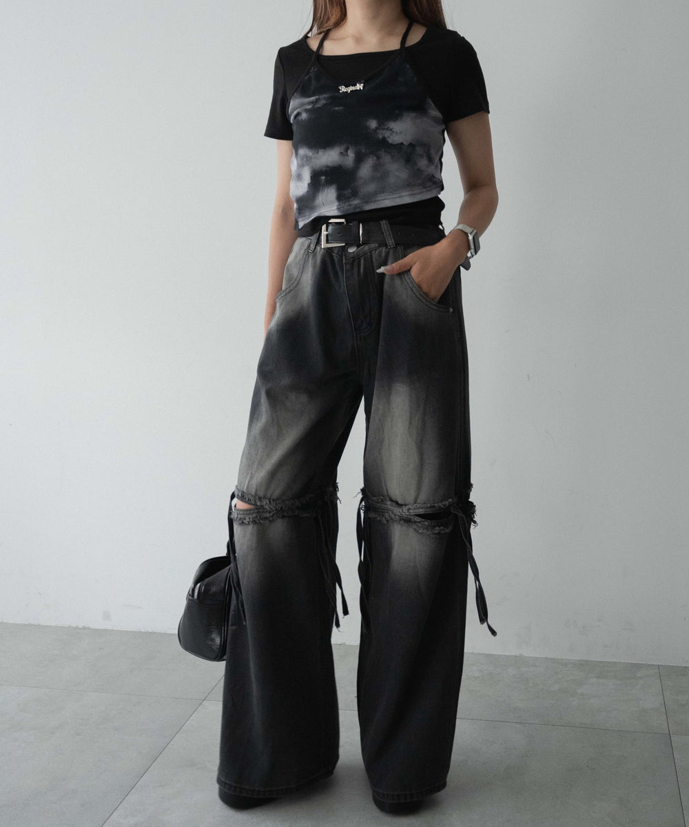 ブラック モデル：155cm S着用