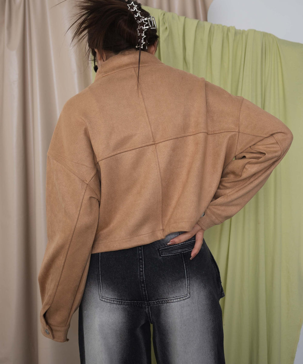 ベージュ モデル：155cm F着用