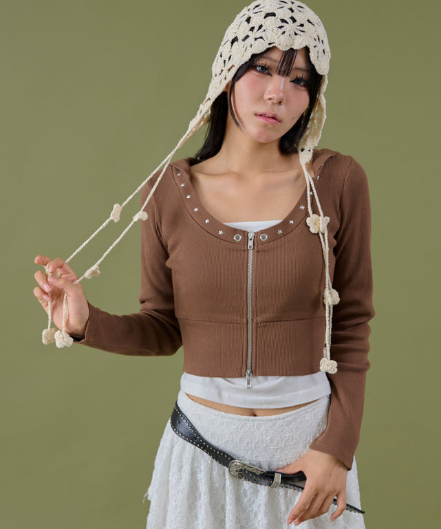 ブラウン モデル：160cm F着用