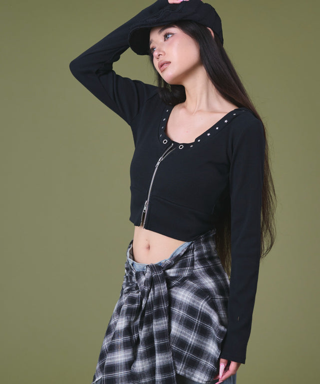 ブラック モデル：163cm F着用