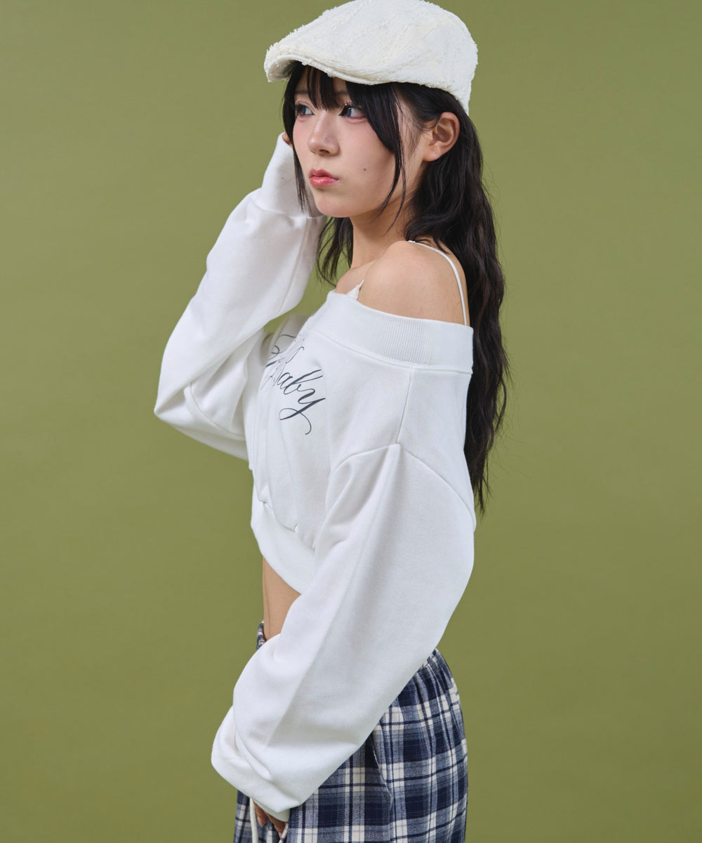 ホワイト モデル：160cm F着用