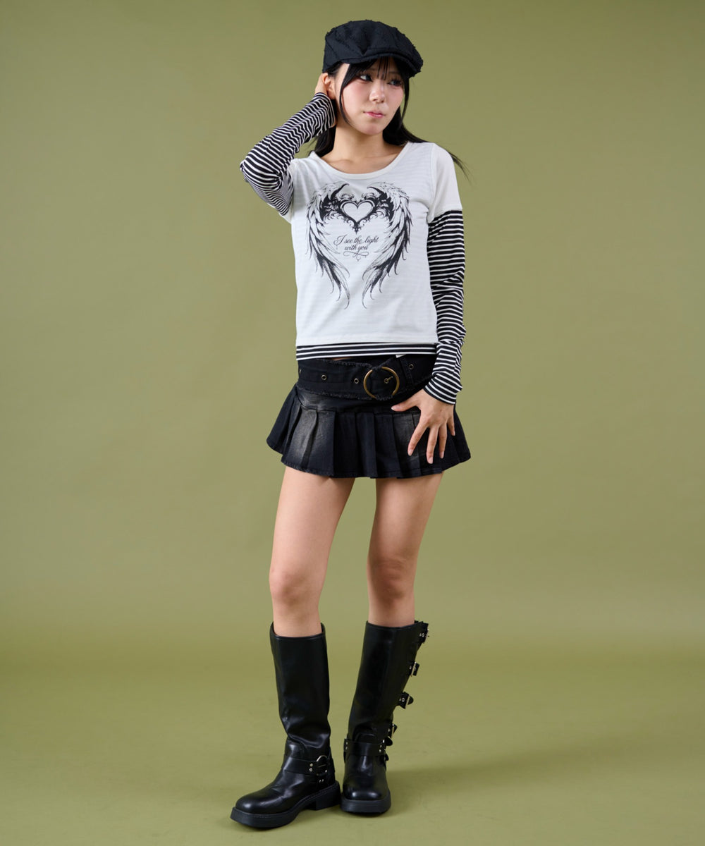 ホワイト モデル：160cm F着用