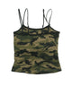 パイピングカモフラキャミ
