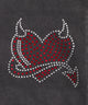 HEARTDEVIL　SSピグメントパーカー