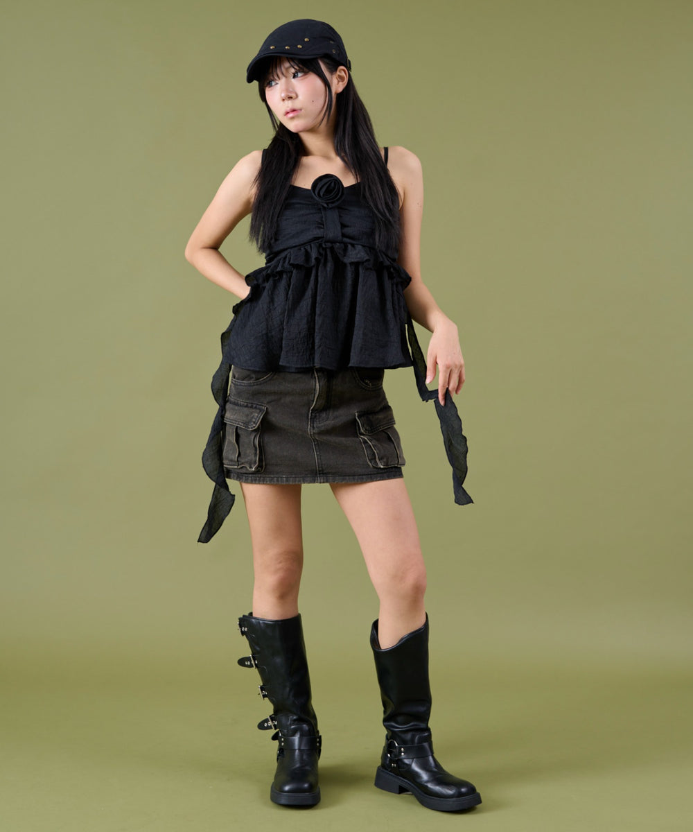 ブラック モデル：160cm F着用