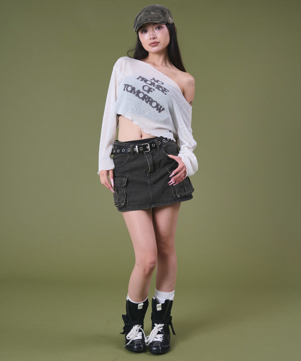 ホワイト モデル：163cm F着用